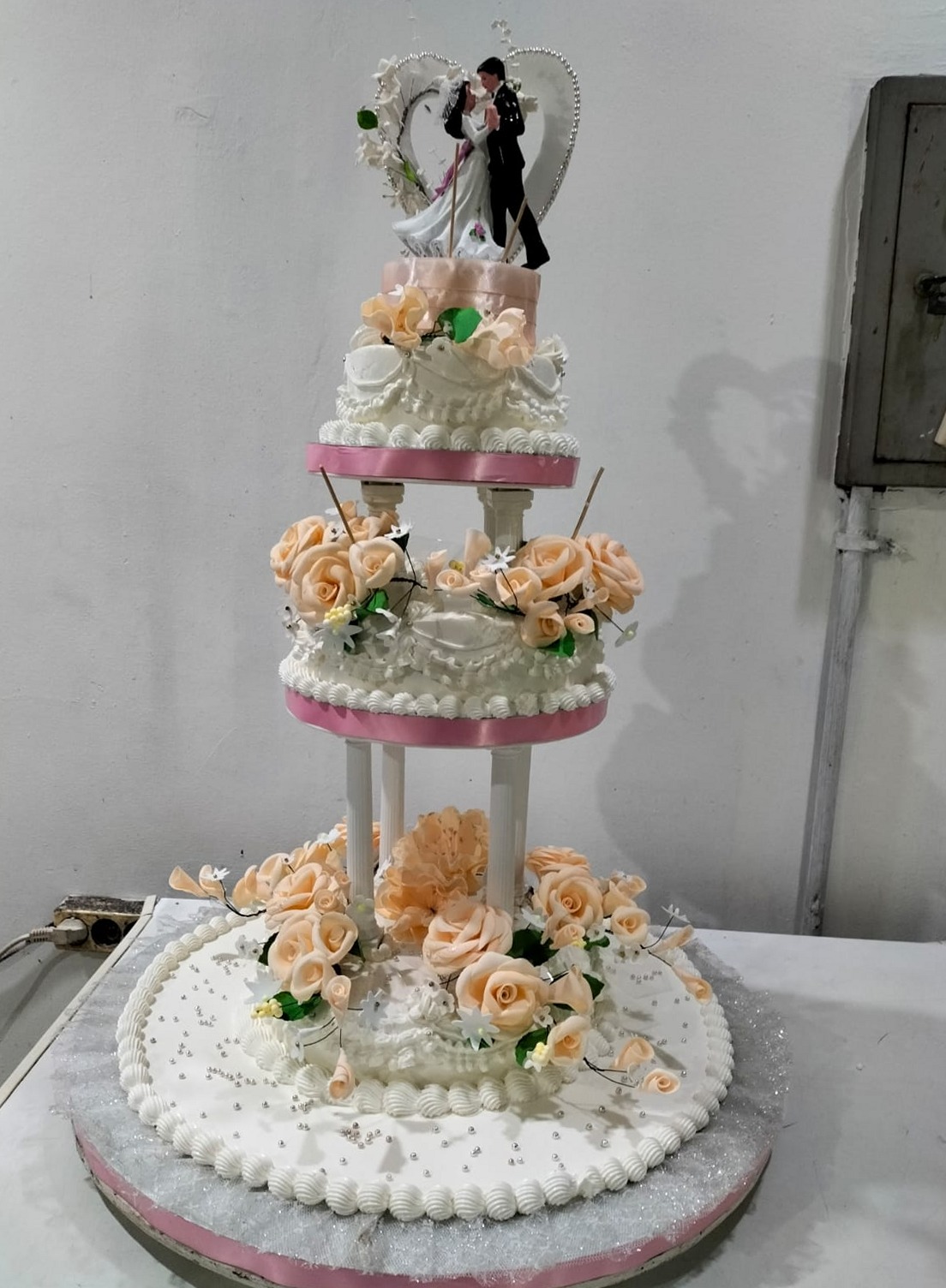 Detail wedding cake Maison Annalita